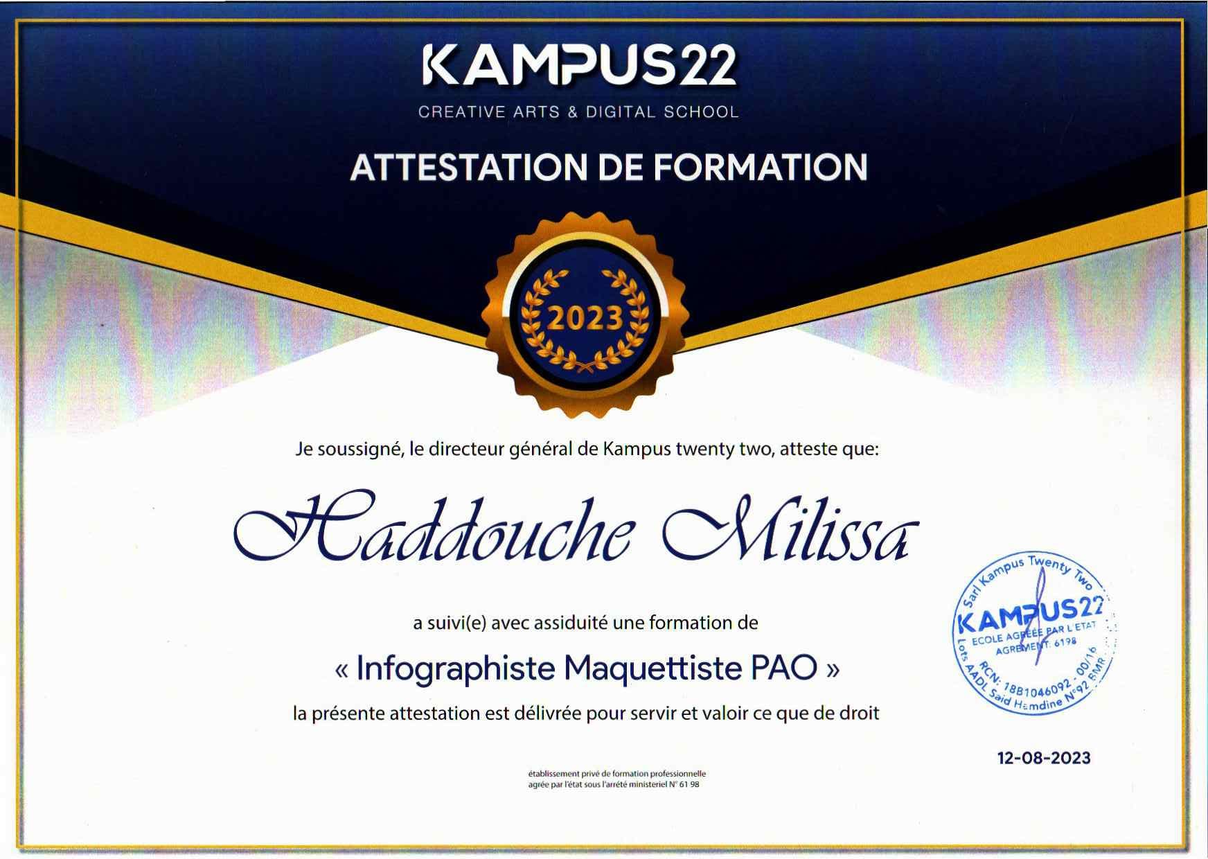 Infographiste Maquettiste PAO